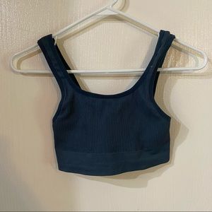 BLANQI Everyday Ribbed Seamless Bralette - Storm